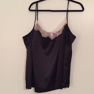 Black cacique camisole 26/28 NWOT